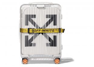 The Suitcase Rimowa Off white transparent Harrison Nevel in