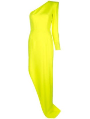 Alex Perry Structured one-shoulder Gown