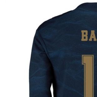 Real Madrid Away Authentic Shirt 2019 - 20 - Long Sleeve with Bale 11 printing