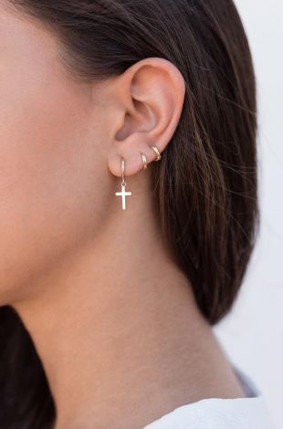 Ohana Jewels Shop Cross earrings