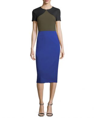 Diane Von Furstenberg Tailored Midi Dress