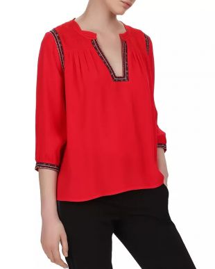 Cime Embroidered Top