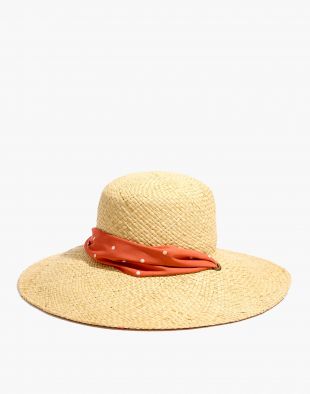 X Biltmore Chin Strap Boater Hat