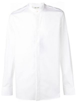 Saint Laurent Chemise Classique en blanc