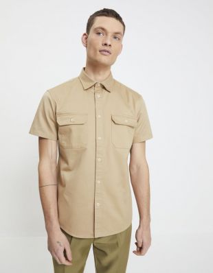 Chemise regular 100% coton
