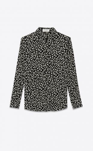 Chemise Imprimée   Saint Laurent