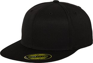 Flexfit - 210 fitted - Casquette - Mixte adulte - Noir - noir - L/XL