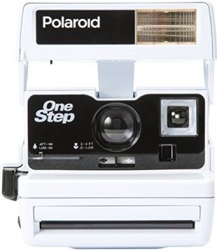 Impossible Polaroid 600 Instant Camera One Step Close Up Blanc Lumineux – Special Edition