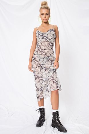 Superdown Dina Draped Maxi Dress