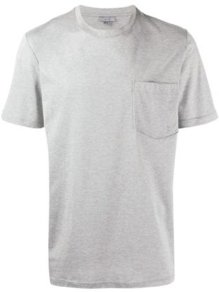 Lanvin t shirt à Poche Poitrine