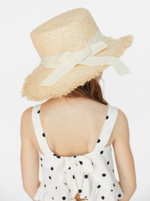 Straw Hat with Band