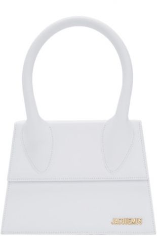 White Le Grand Chiquito Top Handle Bag