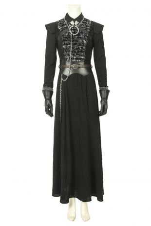 Movie Game of Thrones 8 Sansa Stark Cosplay Costume Dress Accessories Halloween