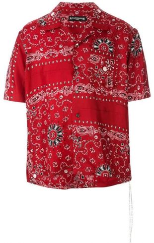 Mastermind World Printed Short Sleeve Shirt