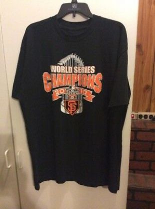 2010 San Francisco Giants World Series Champions T-shirt