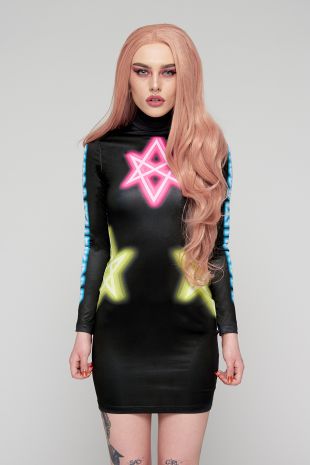 Long Clothing Sexagram Dress
