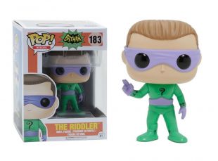 Funko Pop - Funko Pop Heroes: Batman Classic TV Riddler Vinyl Figure Item