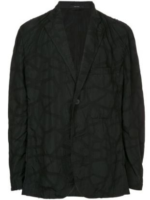 Blazer Boxy à Motif Abstrait  Issey Miyake Men