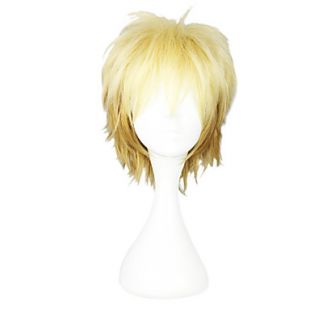 Perruques de Cosplay Noragami Cosplay Doré Court Anime Perruques de Cosplay 30 CM Fibre résistante à la chaleur Féminin