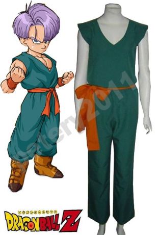 Dragonball Z Dragon ballZ Trunks Kid Cosplay Costume Custom-made