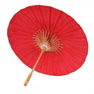 Ombrelle chinoise rouge
