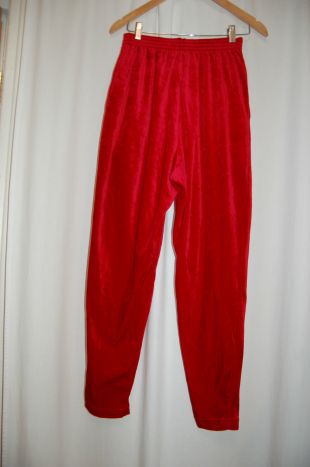 Diane von Furstenberg - pantalon rouge velours taille L