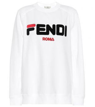 Fendi Sweat à Logo Brodé   Farfetch