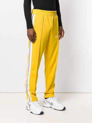 Pantalon Jogger Vince à Double Rayure - Taille L Noir, Coupe Skinny, Neuf Étiqueté