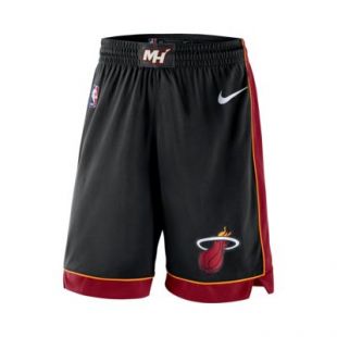 Short Nike NBA Miami Heat Icon Edition Swingman pour Homme
