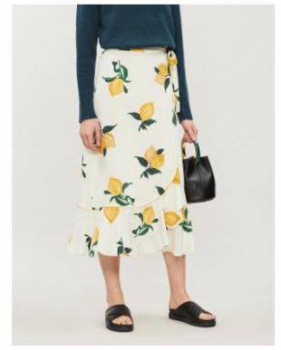 Lemon Wrap Skirt