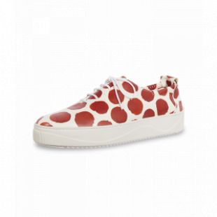 sneakers Breeza cuir version fantaisie multicolore blanc/bleu_blanc/baie - chaussures arche