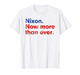 Nixon Now More Than Ever T-Shirt Distressed T-Shirt