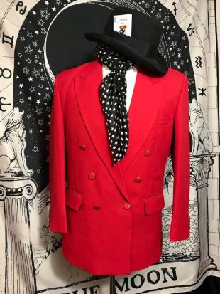Veste de costume pour homme rouge, veste de costume rouge, taille 42 veste Vintage pour homme, Double boutonnage veste de tailleur