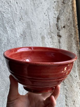 bol de ramen rouge