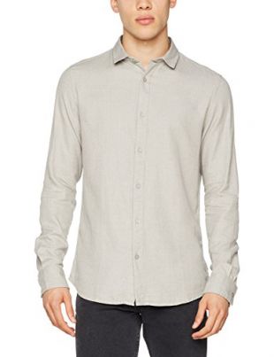 Only & Sons Onstudor Ls Melange Shirt Noos, Chemise Casual Homme
