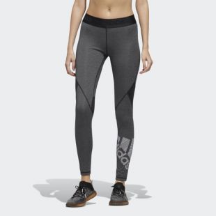 Legging Tight Alphaskin Badge of Sport Gris
