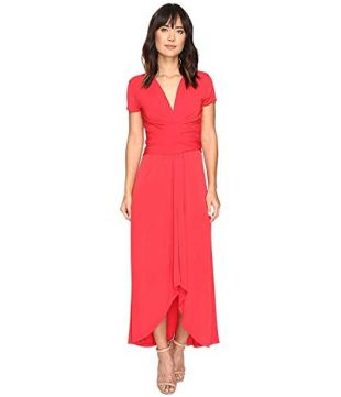 Michael kors high low clearance wrap dress