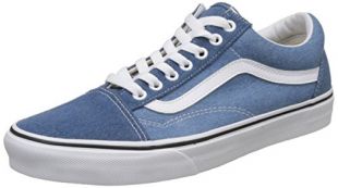 Vans VD3HNVY, Baskets Basses Mixte Adulte - - Denim 2 Tone Blue True White, 40.5 EU