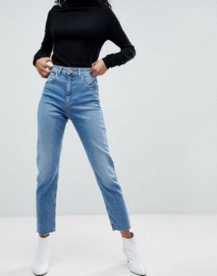 Jean Léger Taille Haute Pour Femme : Pantalon Droit Et Léger Pour Femme, Tempéra