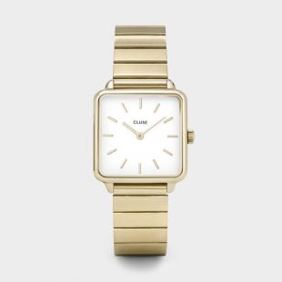 La Tétragone Single Link Gold/White