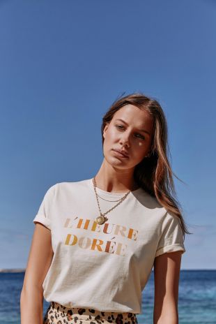 t-shirt heure dorée
