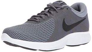 Nike Men's Revolution 4 Running Shoe, Dark Grey/Black-Cool Grey/White, 10 Regular US