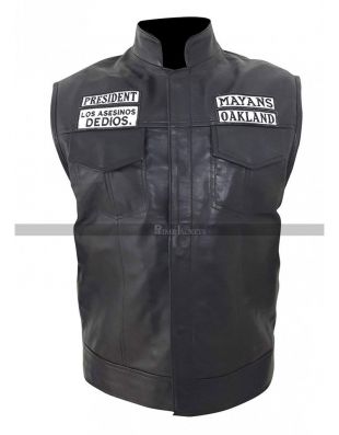 Mayans M.C. - Ezekiel Reyes Leathers Vest