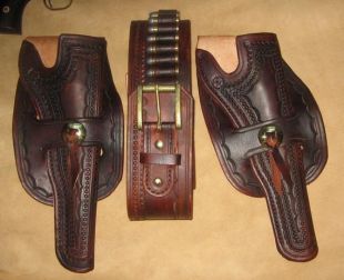 Personnalisés sur commande deux ensemble holster et pistolet - livraison de la semaine du 10/12