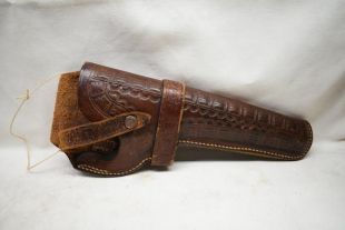 Étui de pistolet en cuir Vintage - Holster pistolet usiné à la main - pistolet Holster - Old West
