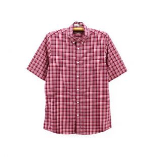 Vintage short sleeves check shirt
