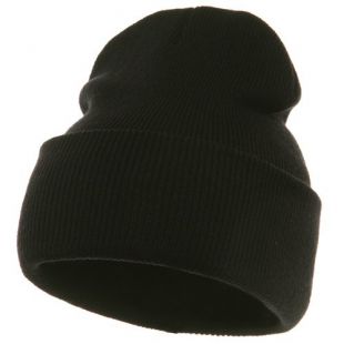 Long Beanie-Black