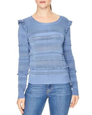 Barbo Ruffle Trim Sweater