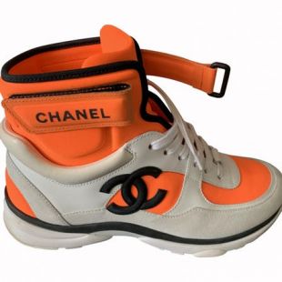 basket chanel ankle strap