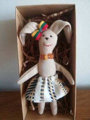 Petit Bunny Girl, Mini doudou, lapin Toy natif, jouets de bébé, lapin farci, Mini poupée, idées cadeaux, jouets miniatures, Rag Doll Bunny
